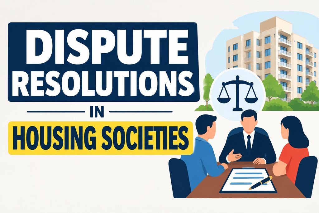 Dispute Resolutions in Housing Societies
