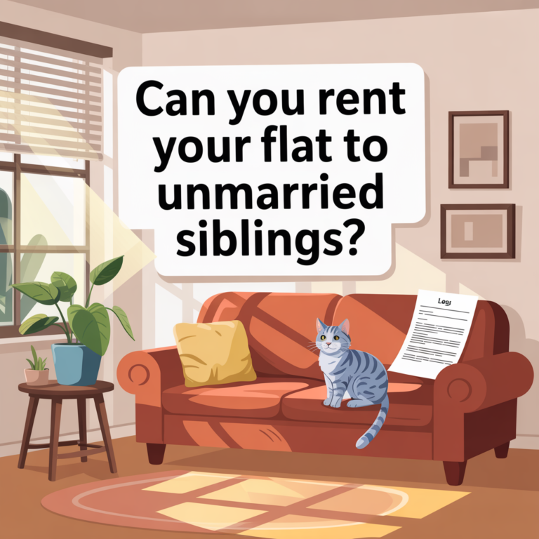 Can You Rent Your Flat to Unmarried Siblings?