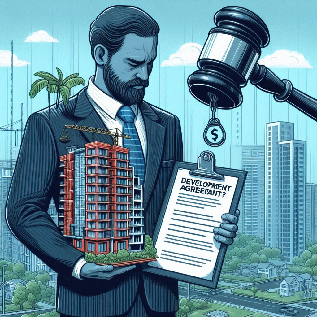 Can a Society Terminate Developer for Non-Execution of Development Agreement