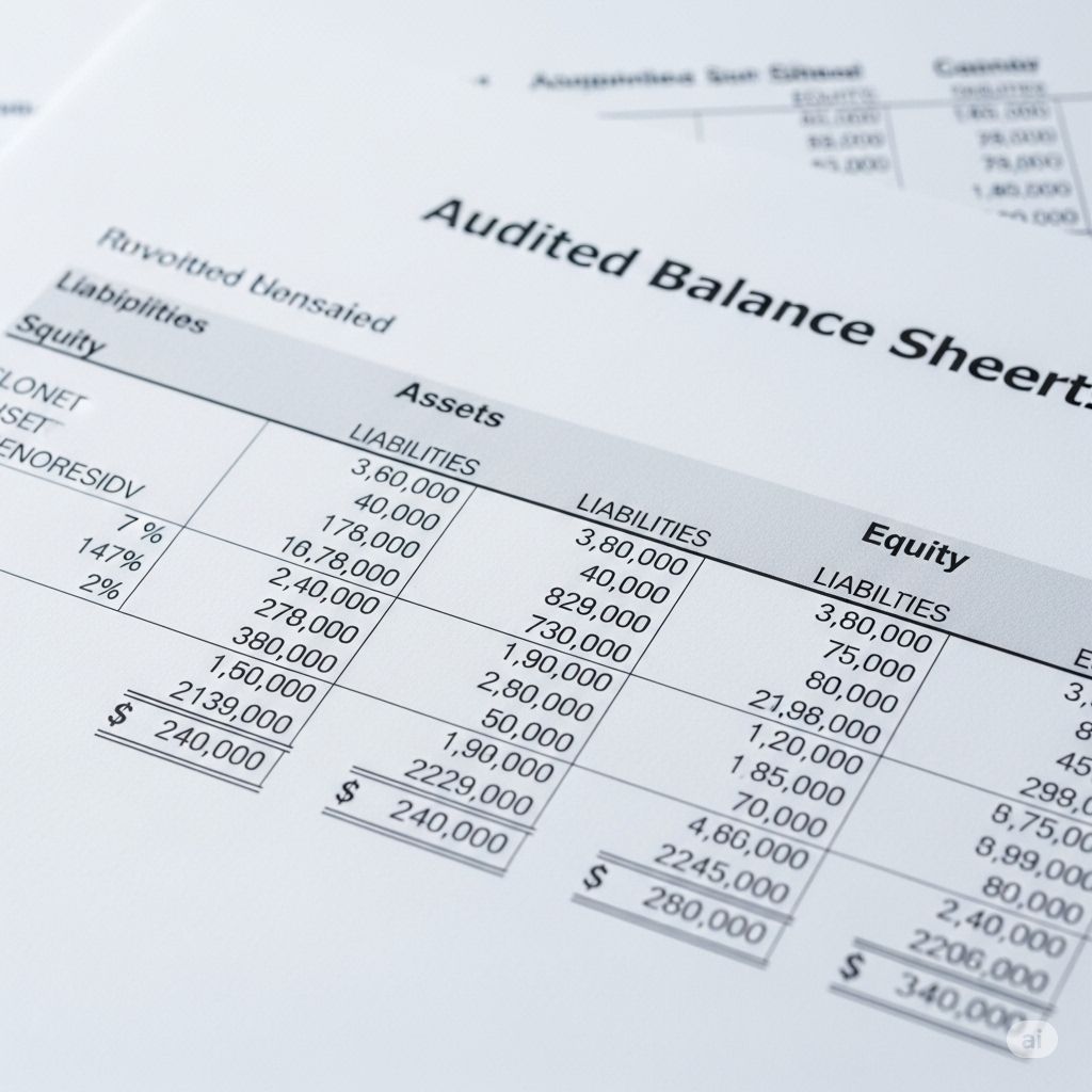 Audited Balance Sheets