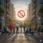 Can a Housing Society Restrict Swiggy, Zepto, Blinkit and Other Delivery Personnel