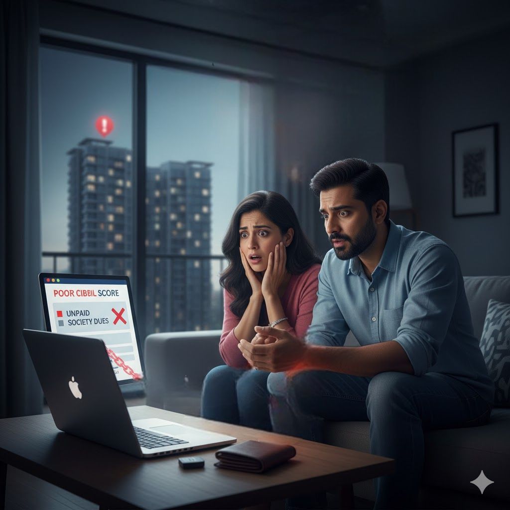 Does Unpaid Maintenance Affects CIBIL Score?