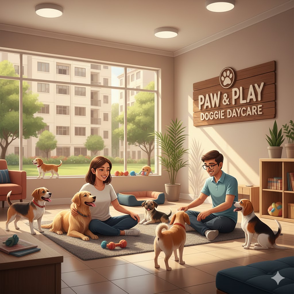 Can a Dog Care Centre Be Run in a Residential Housing Society?