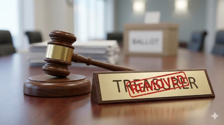 Can a Treasurer Be Removed