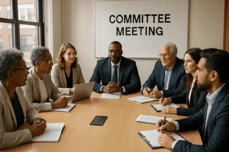 What to Do If Society Secretary Is Not Conducting Meetings