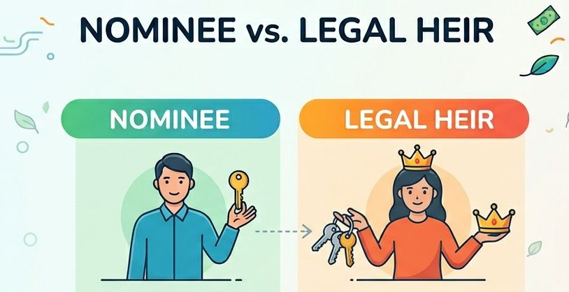 Nominee vs Legal Heir