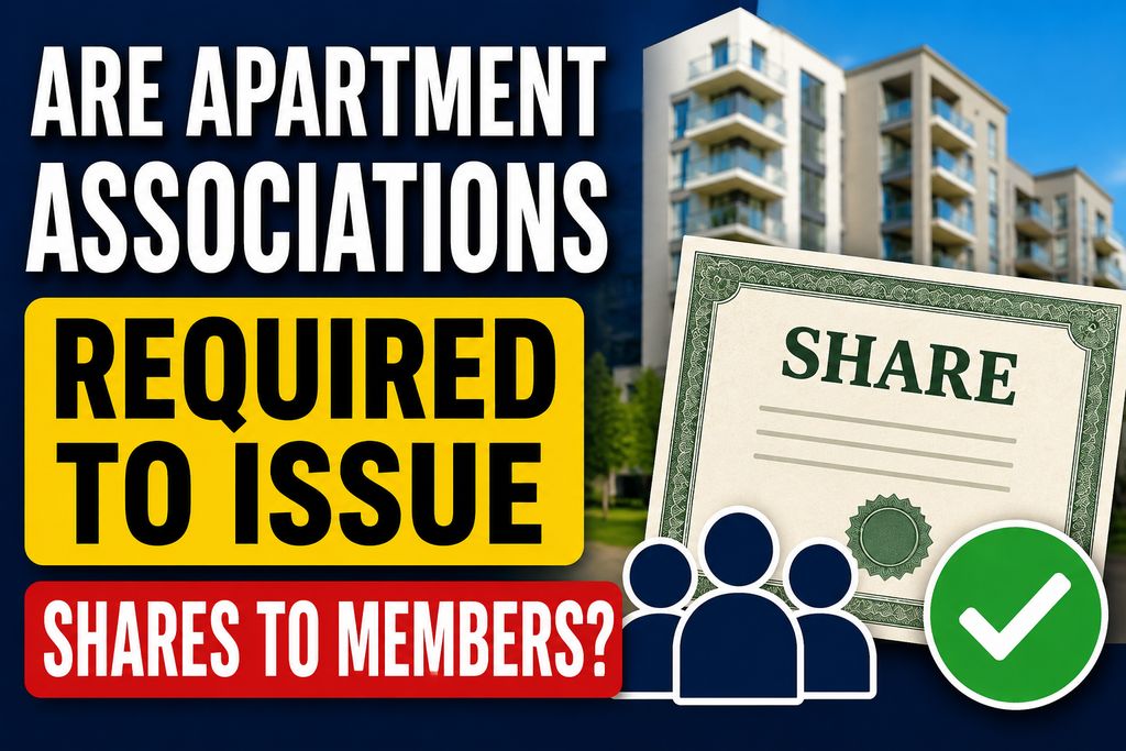 Are Apartment Associations Required to Issue Shares to Members