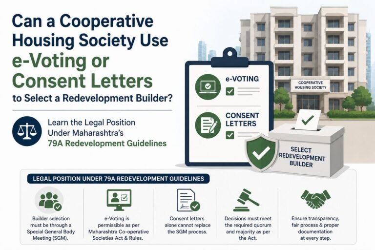 Cooperative housing society redevelopment guidelines