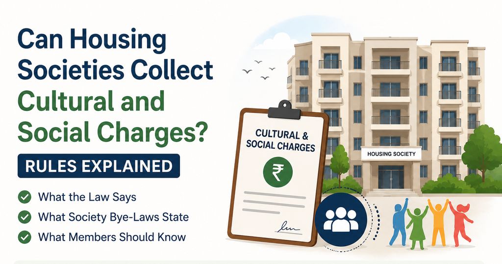 Housing societies and social charges explained