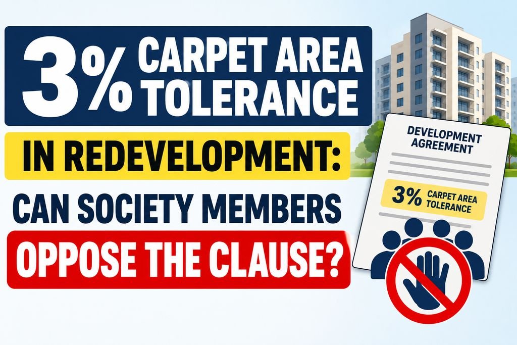 3% Carpet Area Tolerance Debate